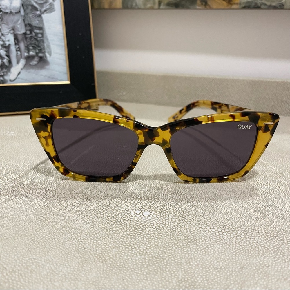 QUAY Brown Tortoise Prove It 1212 Cat Eye Sunglasses